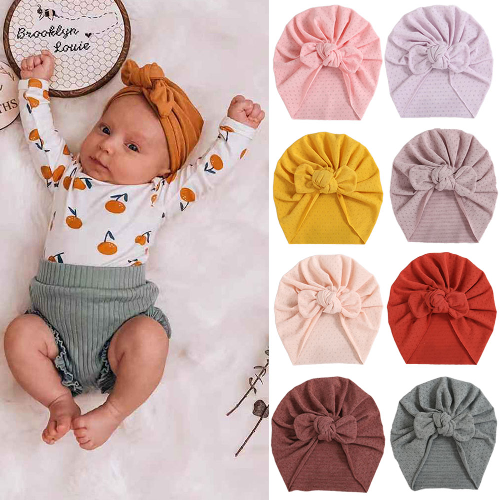 Baby Hat Beanie - Cute Turban Baby Girl Caps Newborn