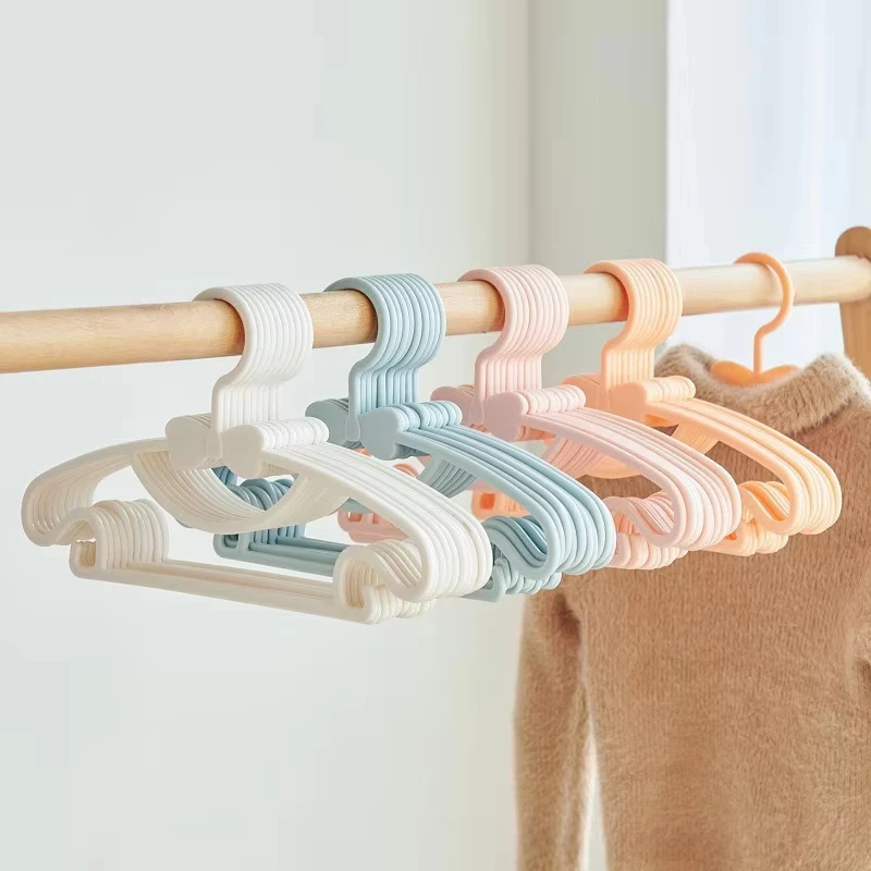 Baby Clothing Hanging Rack - 10pcs Baby Clothes Hanger Racks Portable