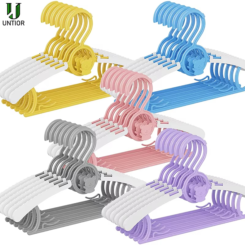 Baby Clothing Hanging Rack - 10Pack Anti-Slip Baby Clothes Hanger Adjustable
