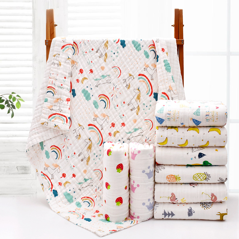 4-Layer Gauze Infant Washcloth - Baby Clothing Fabric ulasan dan harga