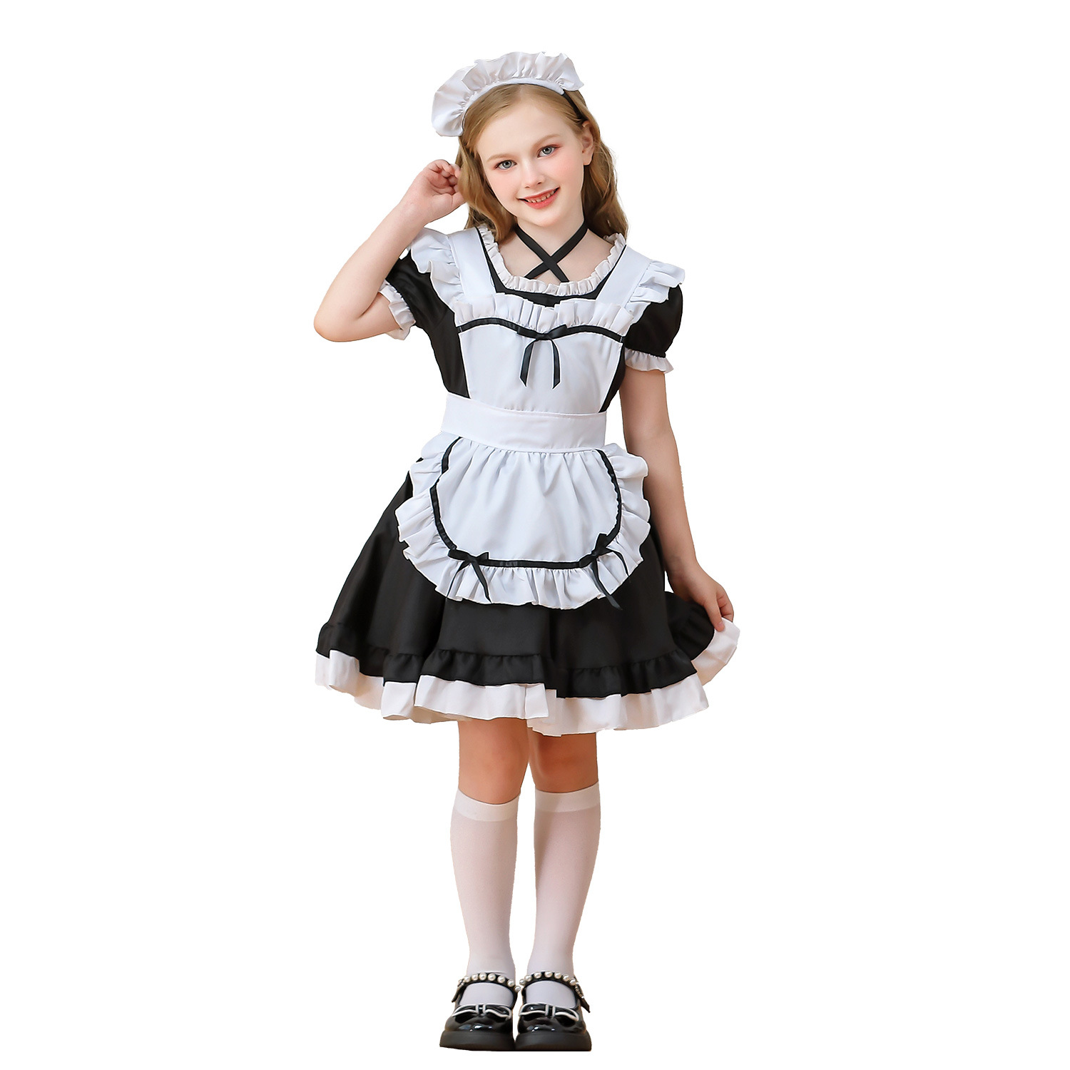Maid Cosplay Lolita Costume Dr - Baby Clothing Sizes ulasan dan harga