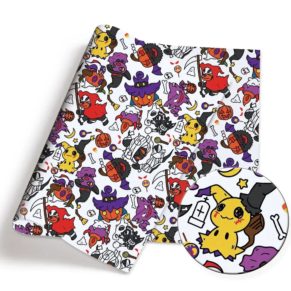 Pokemon Cartoon Fabric140*50cm - Baby Clothing Fabric ulasan dan harga