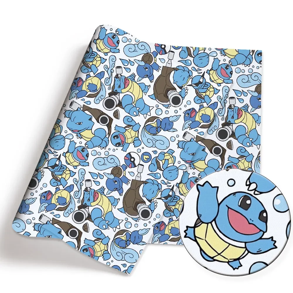 Pokemon Cartoon Fabric140*50cm - Baby Clothing Fabric ulasan dan harga