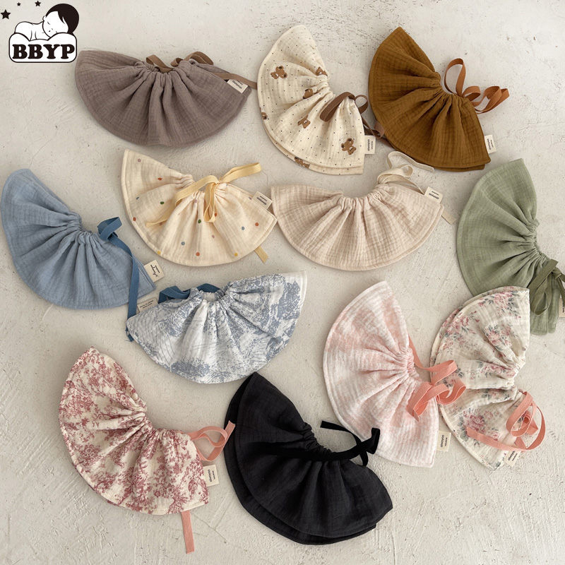 4Layers Cotton Gauze Baby Bibs - Baby Clothing Fabric ulasan dan harga