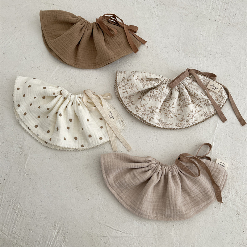 4Layers Cotton Gauze Baby Bibs - Baby Clothing Fabric ulasan dan harga