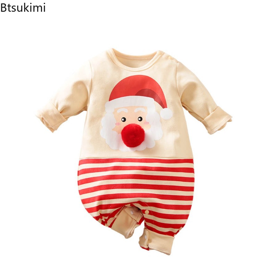 0-18M Baby Santa Claus Jumpsui - Baby Clothing Neutral ulasan dan harga