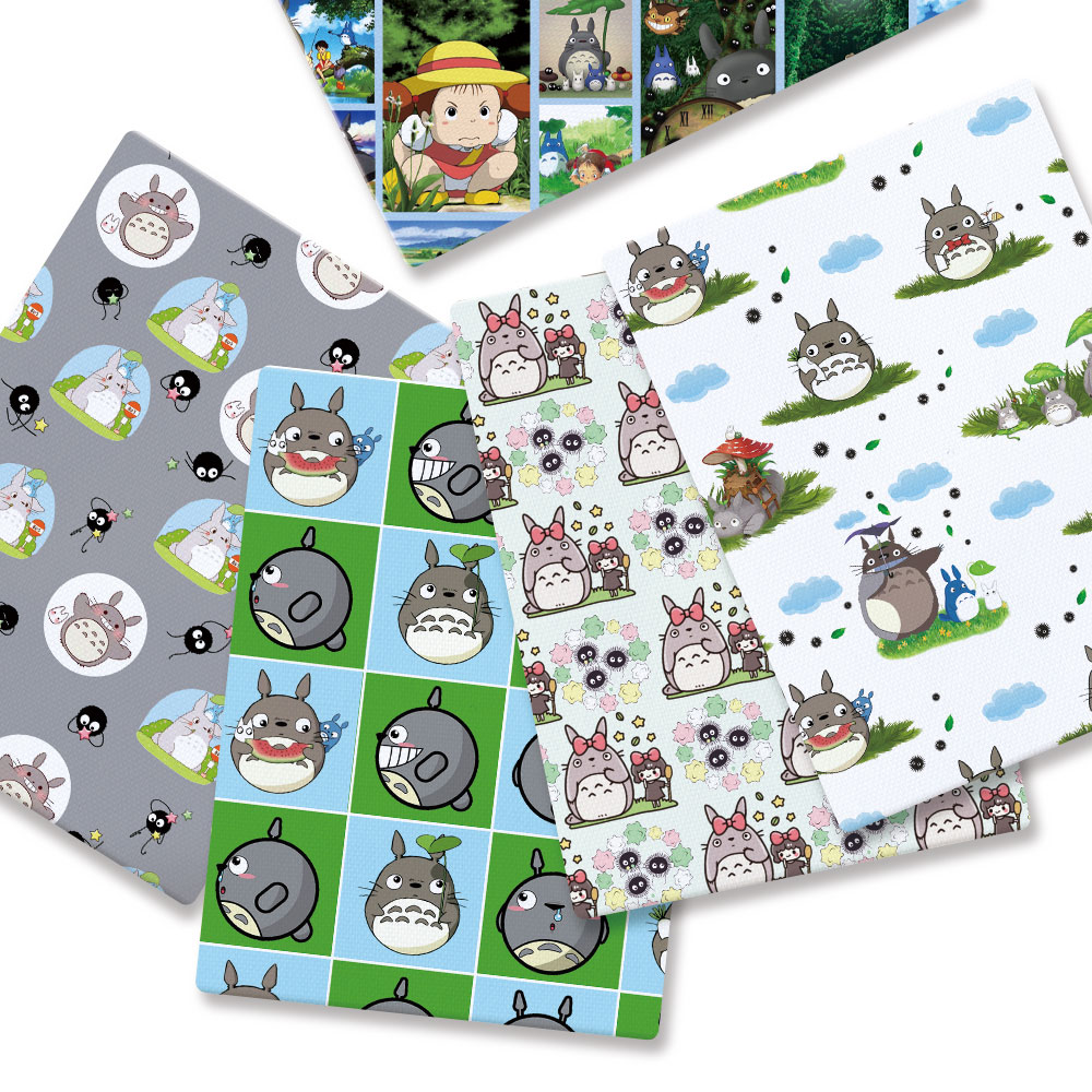 Cartoon Fabric Hot DIY140*50cm - Baby Clothing Fabric ulasan dan harga