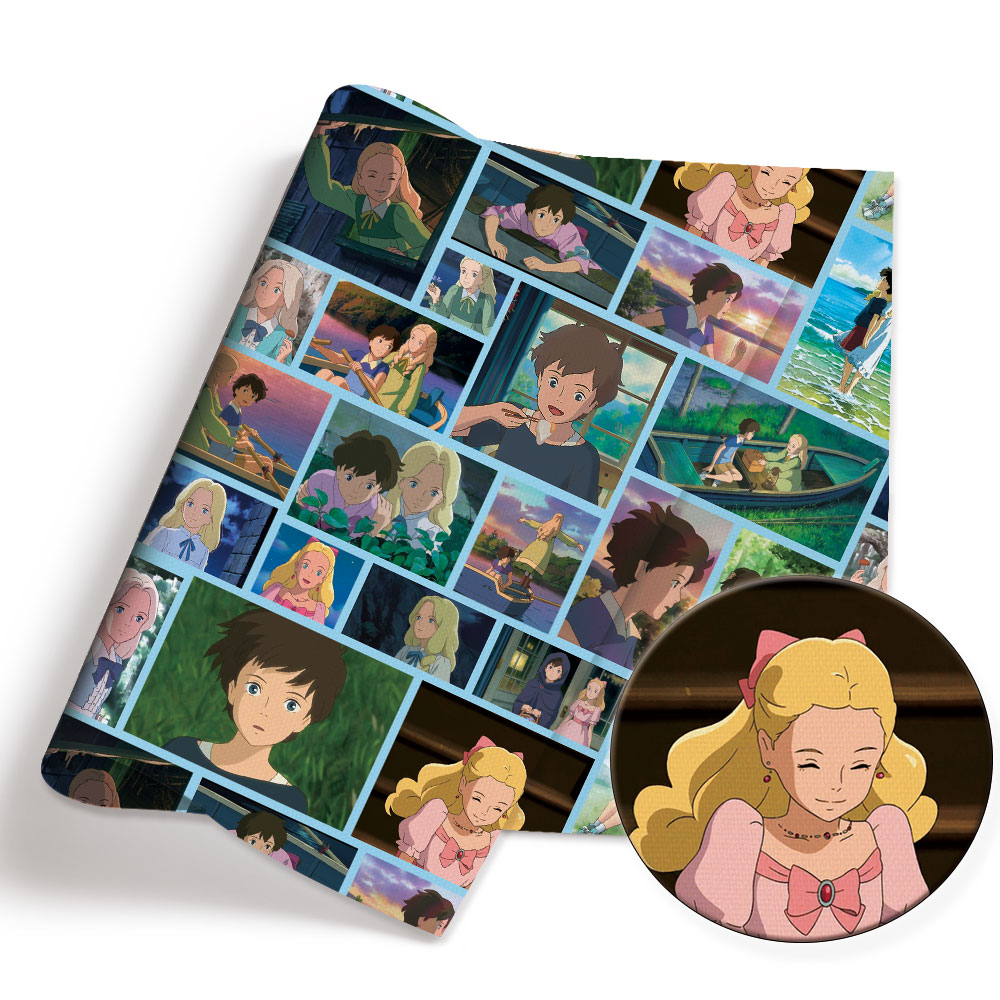 Cartoon Fabric Hot DIY140*50cm - Baby Clothing Fabric ulasan dan harga