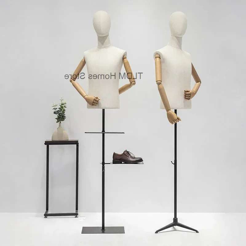 Mannequin Male Half-length Man - Baby Clothing Stores ulasan dan harga