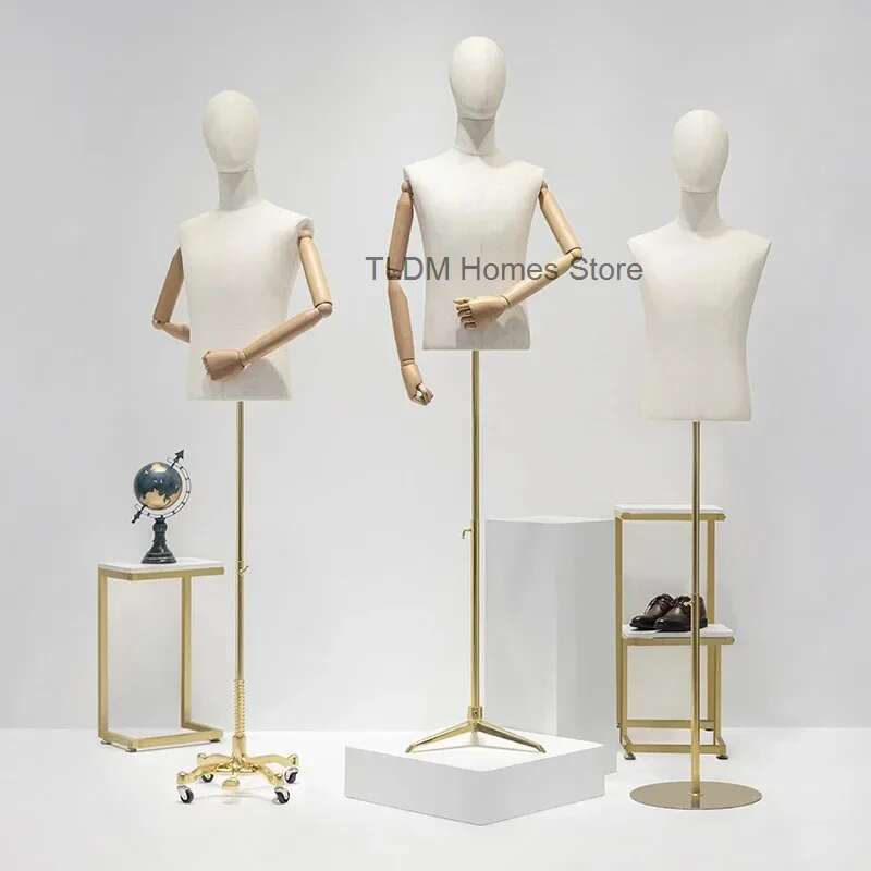 Mannequin Male Half-length Man - Baby Clothing Stores ulasan dan harga
