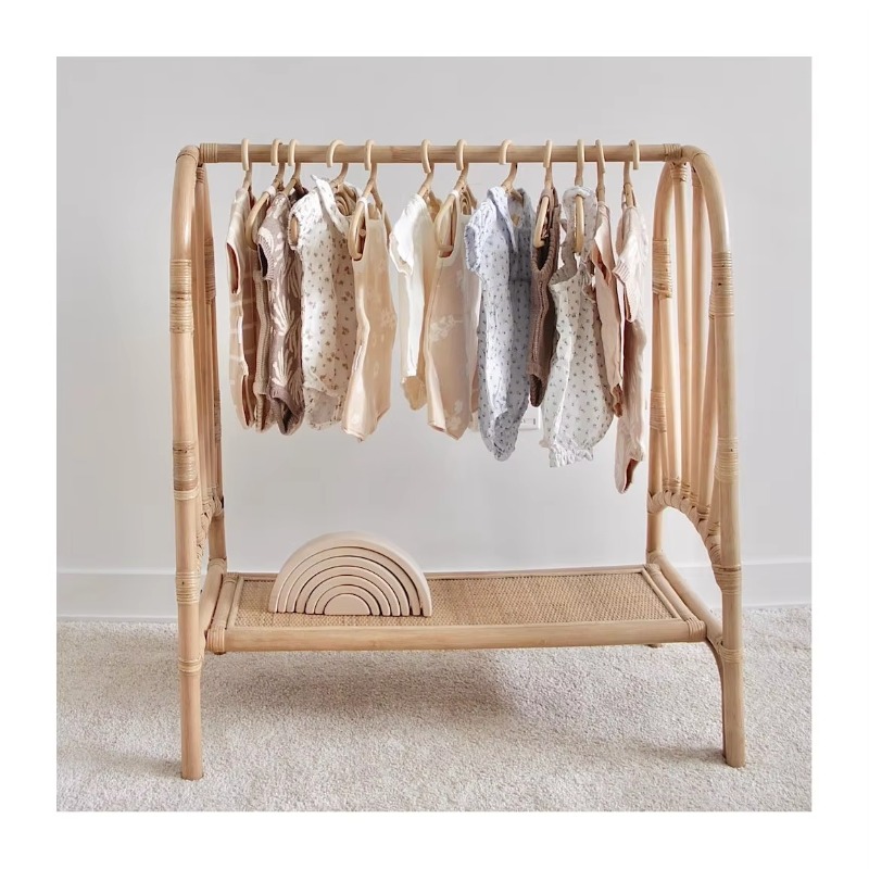 Decorative small hangers, hand - Baby Clothing Hanging Rack ulasan dan harga