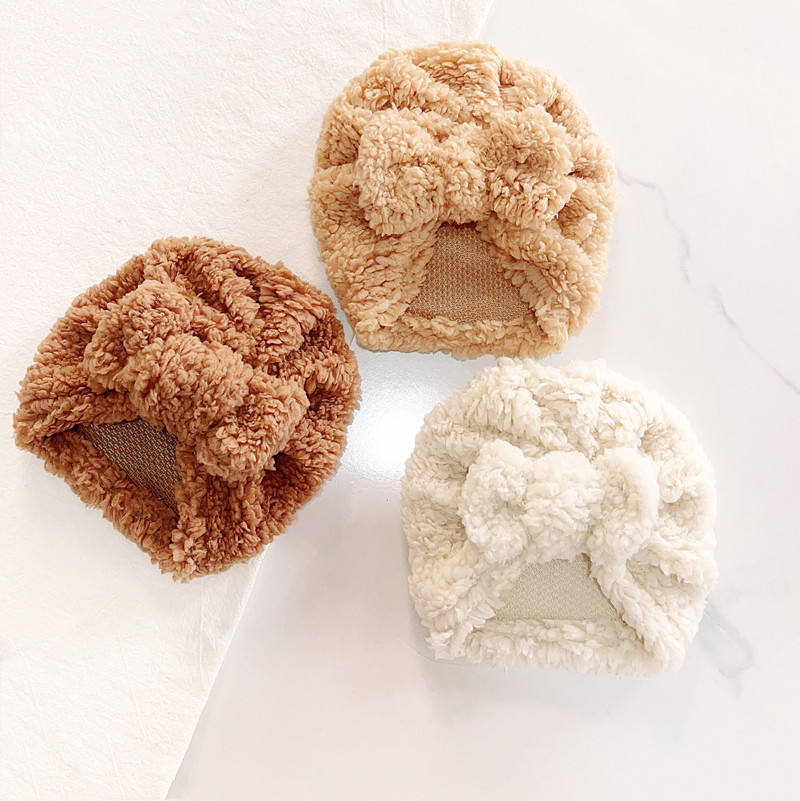Cute Newborn Baby Knot Turban  - Baby Hat Beanie ulasan dan harga