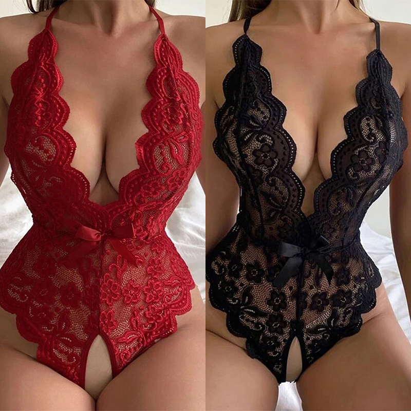 Crotchless Red Sexy Underwear  - Baby Clothing Model ulasan dan harga