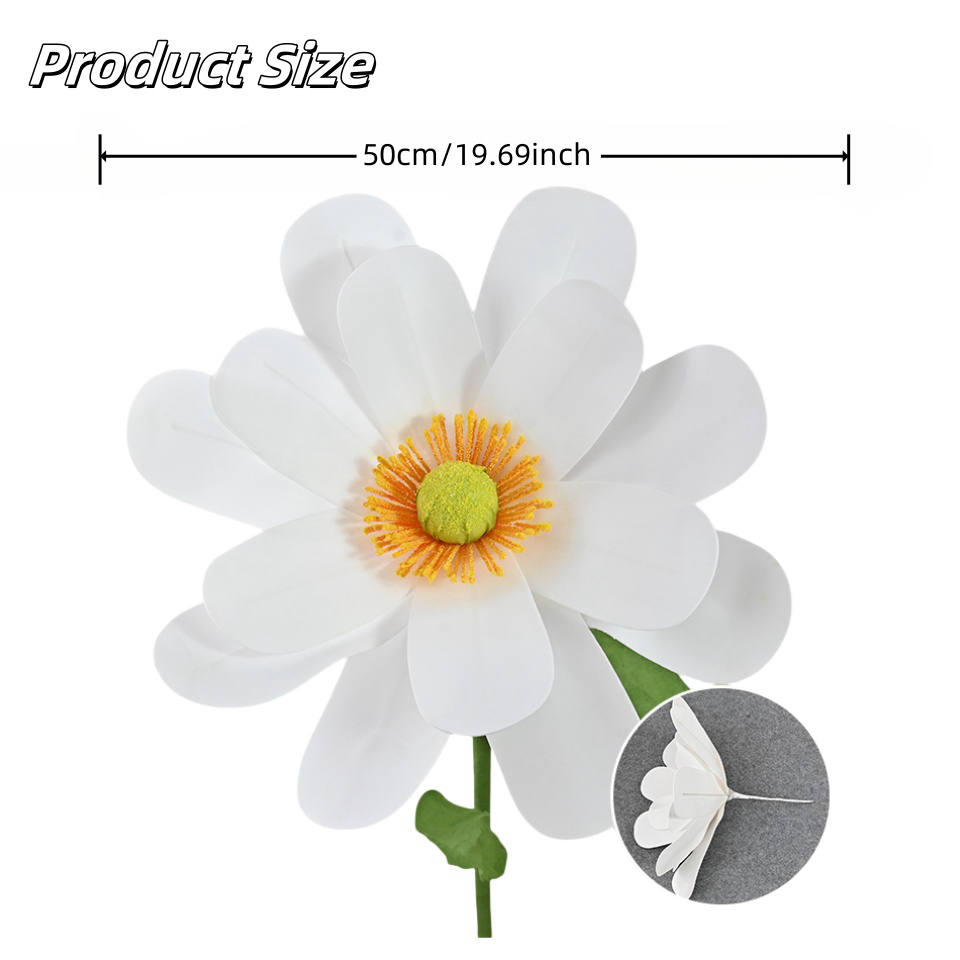 50 Cm Artificial Giant White F - Baby Clothing Stores ulasan dan harga