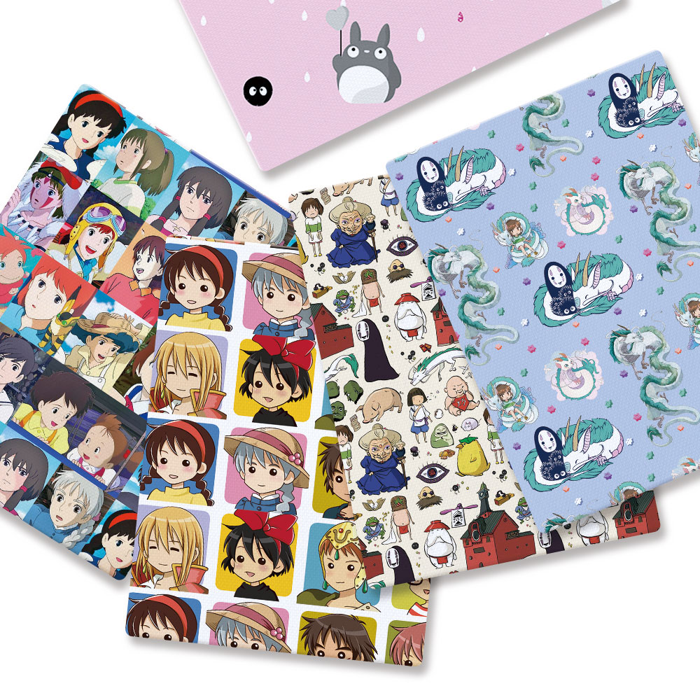 Cartoon Fabric Hot DIY140*50cm - Baby Clothing Fabric ulasan dan harga
