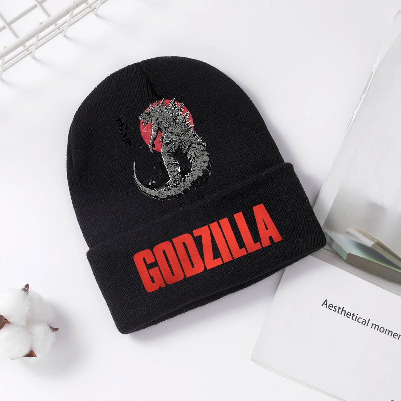 Godzilla Knitted Hat Winter Sp - Baby Clothing Model ulasan dan harga