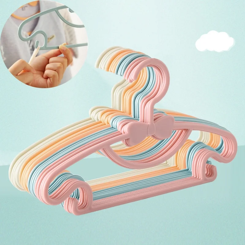 5-50Pcs Baby Hangers Plastic K - Baby Clothing Hanging Rack ulasan dan harga