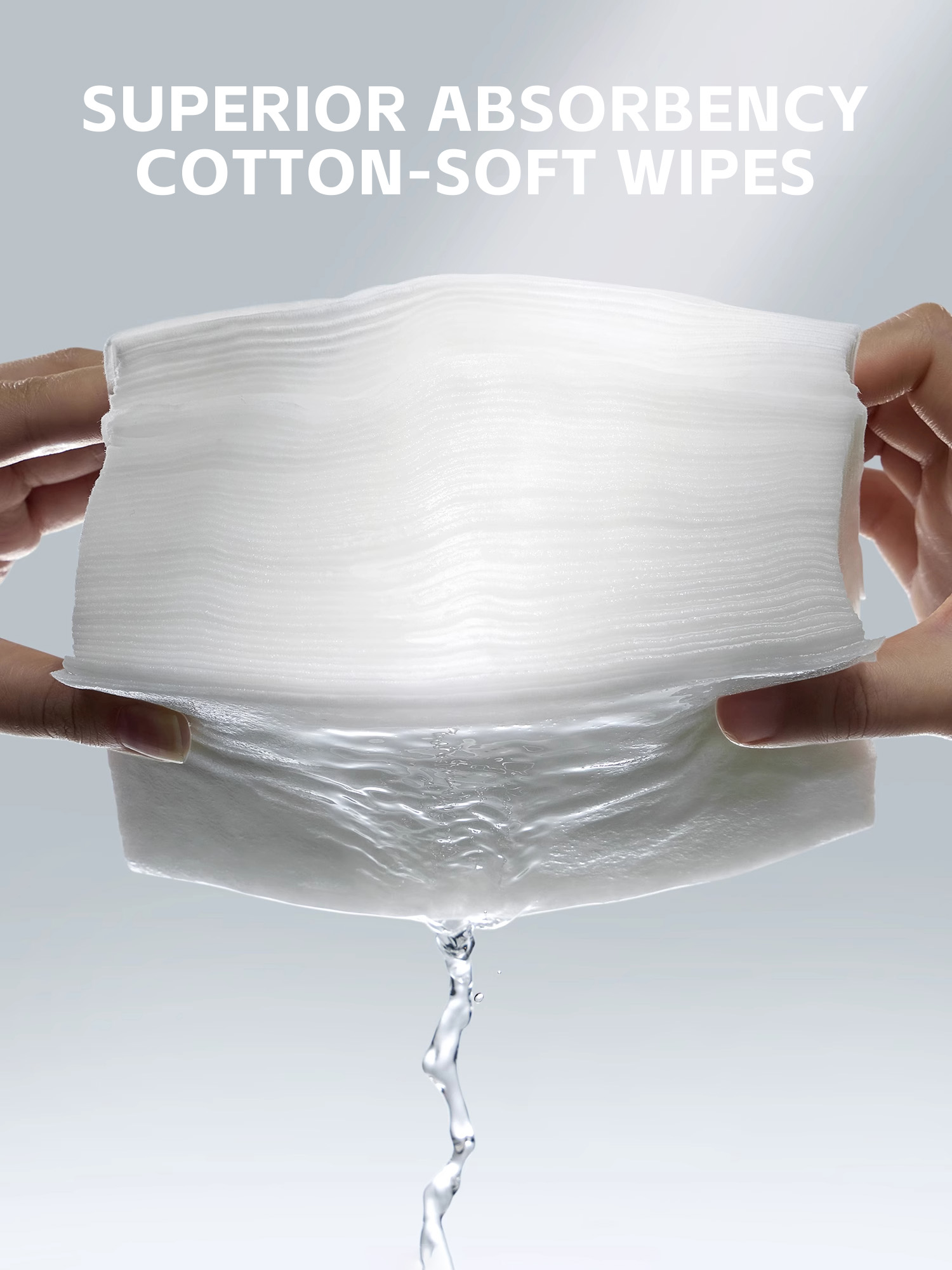 Newborn Baby Cotton Dry Wipes  - Baby Clothing Fabric ulasan dan harga